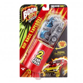 Giochi Preziosi Boom City Racers Series 1 Two Vehicles With Launcher BMC04000 8056379100805