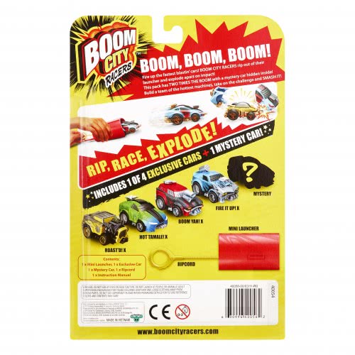 Giochi Preziosi Boom City Racers Series 1 Two Vehicles With Launcher BMC04000 8056379100805