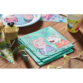 PROCOS Χαρτοπετσέτες Peppa Pig Messy Play Entertainment One Μεσαία 2Φυλλη 091034 5201184910344