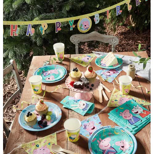 PROCOS Peppa Pig Party Napkins 2-Ply Pack Of 20 Napkins 091034 5201184910344