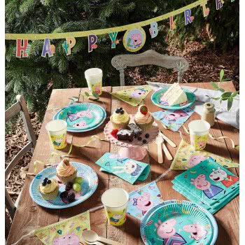PROCOS Peppa Pig Party Napkins 2-Ply Pack Of 20 Napkins 091034 5201184910344
