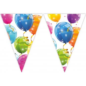 Procos Pappteller Sparkling Balloons – 20 Cm, 8 Stück, Für Geburtstag & Mottoparty