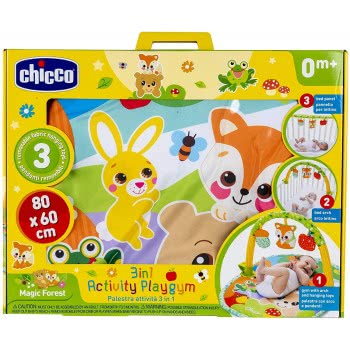 Chicco Gym Game Γυμναστήριο Δραστηριοτήτων 3 Σε 1 Y02-10471-00 8058664135417