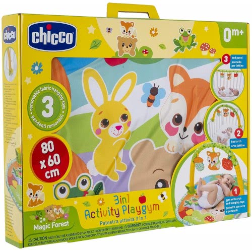 Chicco Gym Game Γυμναστήριο Δραστηριοτήτων 3 Σε 1 Y02-10471-00 8058664135417