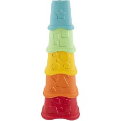 Chicco 2 In 1 Πυραμίδα Με Κυπελλάκια Σειρά Eco + Y02-09373-10 8058664144419