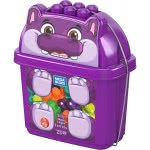 MEGA First Builders Silly Hippo Κουβαδάκι Με Τουβλάκια Ιπποπόταμος (25 Κομμάτια) GRV21 887961911725