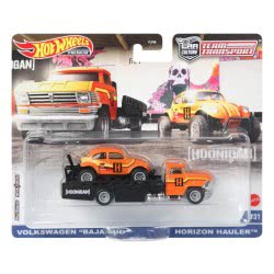 Mattel Volkswagen Baja Bug W Horizon Hauler 2021 Hot Wheels Car Culture Team Transport FLF56 / GRK61 887961906264