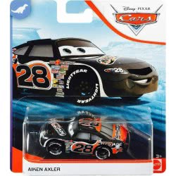 Mattel Pixar Cars Metal Series 1:55 Scale, Aiken Axler (Black) DXV29 / GXG35 887961956269