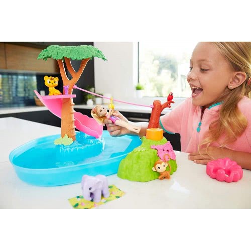Mattel Chelsea Jungle River Playset GTM85 887961918427