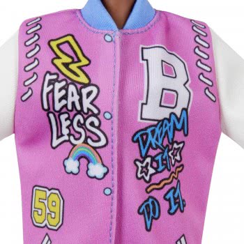 Mattel Barbie Fashionistas 156 Original Κούκλα Fear Less Dream It Do It FBR37 / GRB48 887961900255