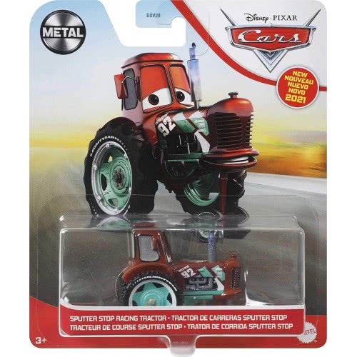 Mattel Pixar Cars - Sputter Stop Racing Tractor DXV29 / GBY08 887961723717