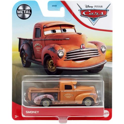 Mattel Pixar Disney Cars Smokey, Metal DXV29 / GXG39 887961956344
