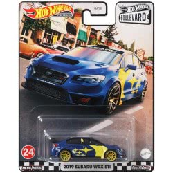 Mattel Diecast Hot Wheels 2019 Subaru WRX Sti, Boulevard Blue GJT68 / GRL97 887961907254