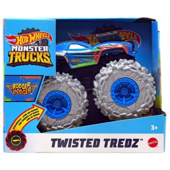 Mattel Hot Wheels Monster Trucks Twisted Tredz Rodger Dodger Vehicle GVK37 / GVK40 887961928419