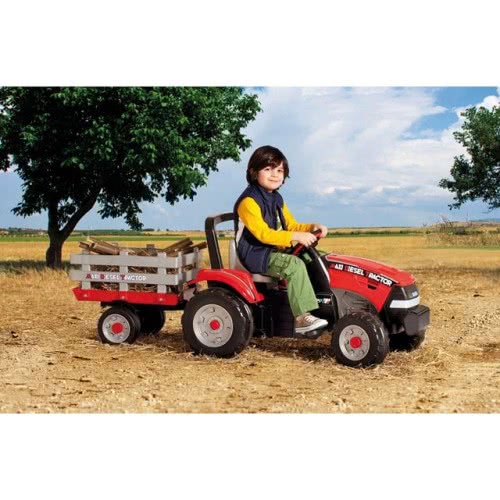 Peg Perego Peg-Perego Τρακτέρ Με Καρότσα Maxi Diesel Tractor W/Trailer CD0551 8005475339619
