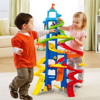 Mattel Little People Wheelies - Πίστα Ουρανοξύστης BGC34 746775319526