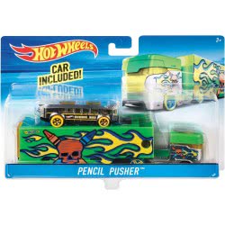 Mattel Hot Wheels Σούπερ Νταλίκα Transporter Truck Rumble Road BDW51 746775307509