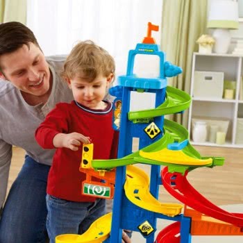 Mattel Little People Wheelies - Πίστα Ουρανοξύστης BGC34 746775319526