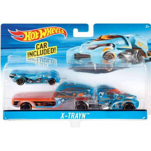 Mattel Hot Wheels Σούπερ Νταλίκα Transporter Truck Rumble Road BDW51 746775307509