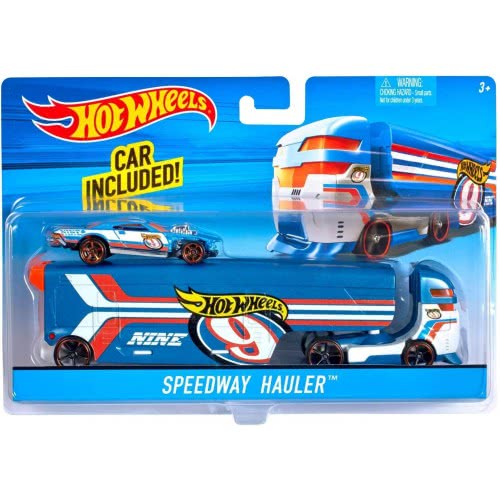Mattel Hot Wheels Σούπερ Νταλίκα Transporter Truck Rumble Road BDW51 746775307509