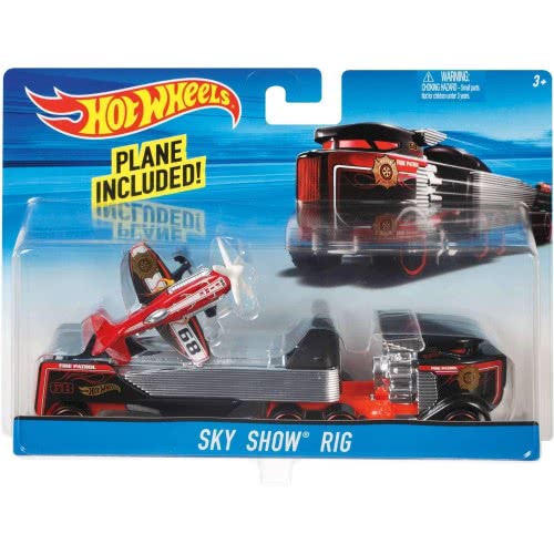 Mattel Hot Wheels Σούπερ Νταλίκα Transporter Truck Rumble Road BDW51 746775307509