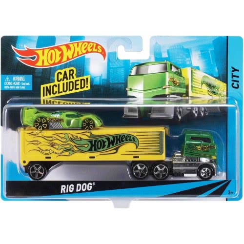 Mattel Hot Wheels Σούπερ Νταλίκα Transporter Truck Rumble Road BDW51 746775307509
