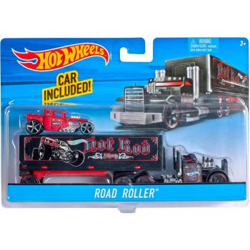 Mattel Hot Wheels Σούπερ Νταλίκα Transporter Truck Rumble Road BDW51 746775307509