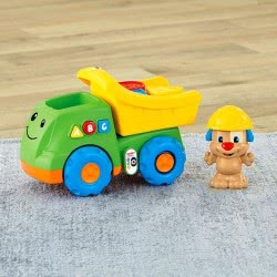 Mattel Σειρά Παίζω Και Μαθαίνω 6-36 Μηνών Εκπαιδευτικό Φορτηγάκι Με Σκυλάκι CDF64 887961039887