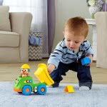 Mattel Σειρά Παίζω Και Μαθαίνω 6-36 Μηνών Εκπαιδευτικό Φορτηγάκι Με Σκυλάκι CDF64 887961039887