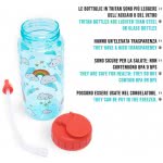 iDrink Bottle Tritan 400 Ml Infant Drawings Bottle With Straw ID2109 / ID2102 8052877047307