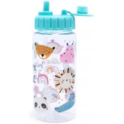 iDrink Bottle Tritan 400 Ml Infant Drawings Bottle With Straw ID2109 / ID2104 8052877047321
