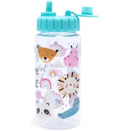 iDrink Bottle Tritan 400 Ml Infant Drawings Bottle With Straw ID2109 / ID2104 8052877047321