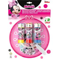 Dulcop Σαπουνόφουσκες Flying Disc And Bubbles Giants Minnie 500111000 8007315111003