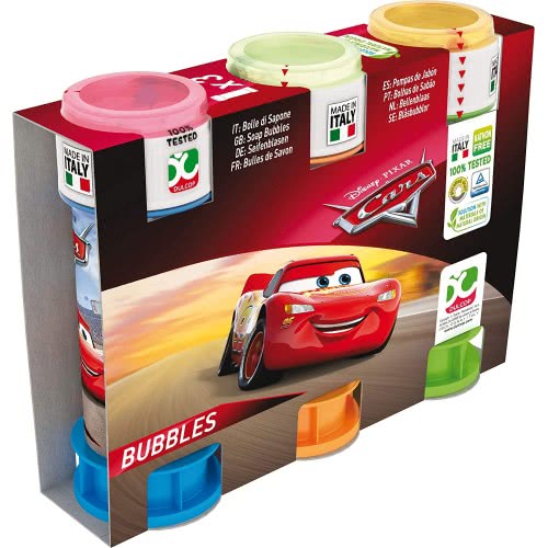 Dulcop Σαπουνόφουσκες Cars Bubbles 60Ml In 3-Pack 103558500 8007315547901