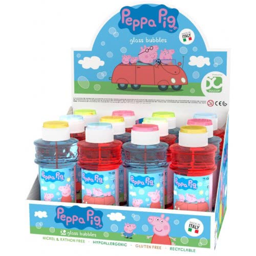 Dulcop 300Ml Peppa Pig Soap Bubbles, Multicolored 103607000 8007315607001