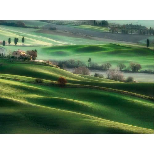 Clementoni High Quality Collection Tuscany Hills Puzzle 500 Pieces, Ages 10 Years Plus 1220-35098 8005125350988