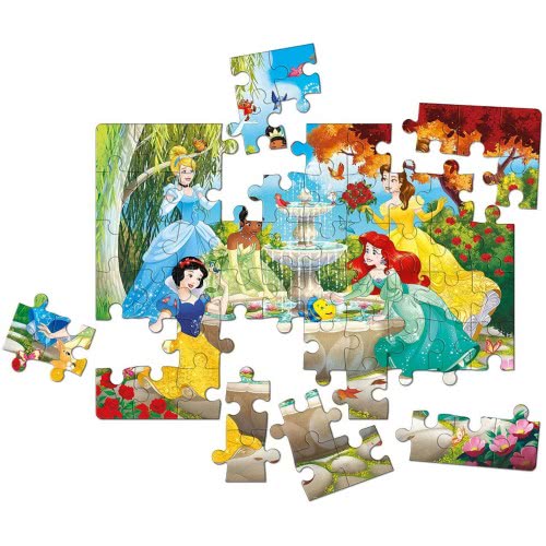 Clementoni Princess Supercolor Puzzle For Children - 60 Pieces, Ages 5 ...