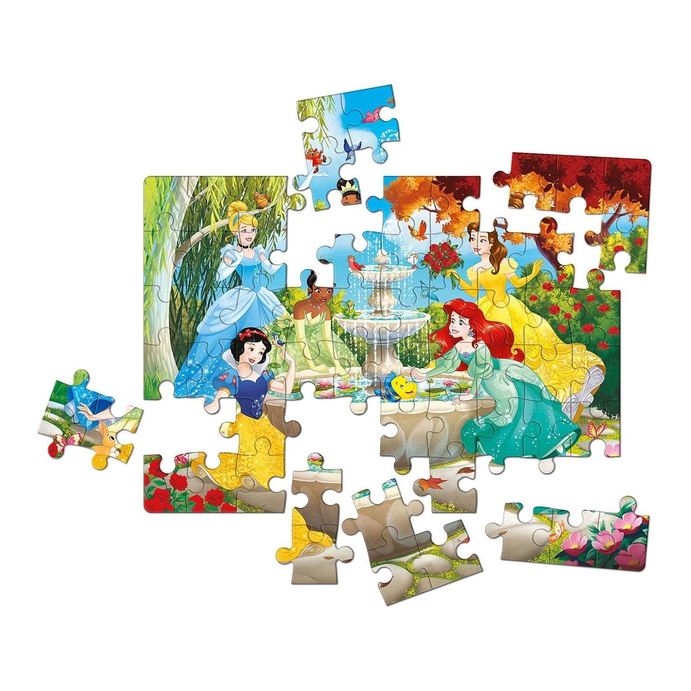 Clementoni Princess Supercolor Puzzle For Children - 60 Pieces, Ages 5 ...