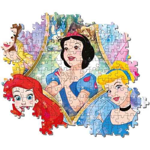 Clementoni Princess Supercolor Puzzle For Children 180 Pieces, Ages 7 Years Plus 1210-29311 8005125293117