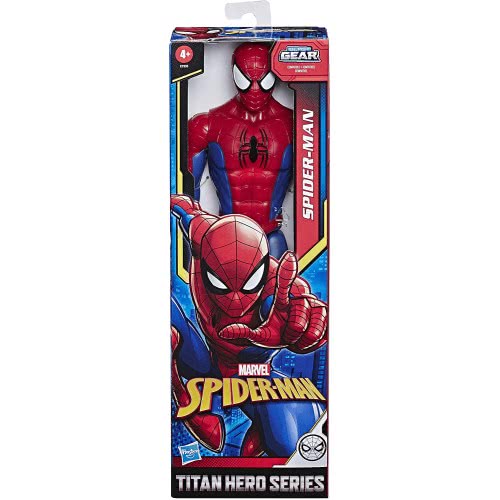 Hasbro Marvel Spider-Man Titan Hero Series Spider-Man Action Figure, 12-Inch-Scale E7333 5010993812851