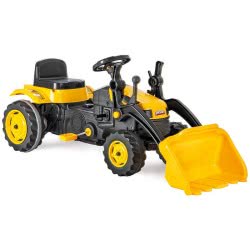 Pilsan Pedal Tractor And Frontloader Yellow 07 315 Yellow 8693461073151