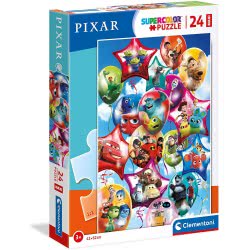 Clementoni Παιδικό Παζλ Color Pixar Party 24 Τμχ 1200-24215 8005125242153
