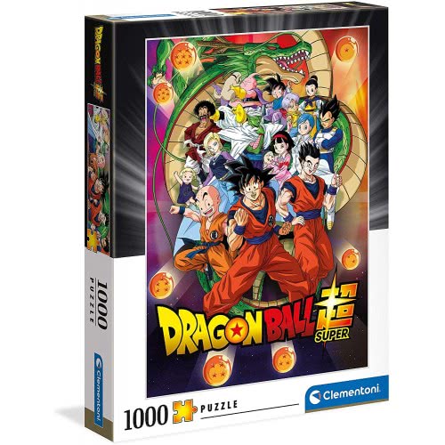 Clementoni High Quality Collection Dragonball Puzzle For Children And Adults - 1000 Pieces, Ages 10 Years Plus 1220-39600 800512