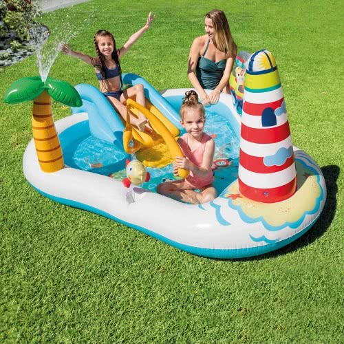 INTEX Fishing Fun Water Play Centre, Multi Colour 57162 6941057413082