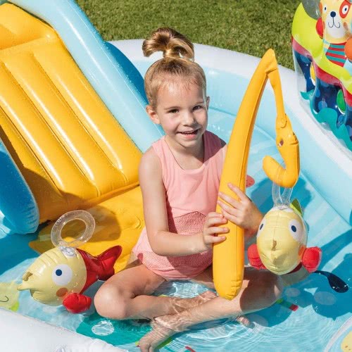 INTEX Πισίνα Fishing Fun Play Center 218X188x99εκ 57162 6941057413082