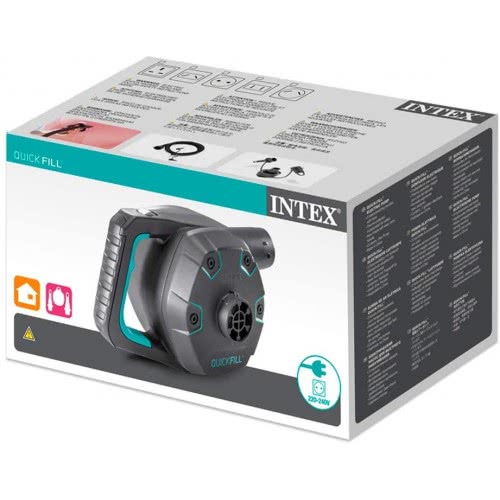 INTEX 230 Volt Quick-Fill Ac Ηλεκτρική Τρόμπα Με Λαβή 66644 6941057413716