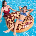 INTEX Φουσκωτό Σωσίβιο Nutty Chocolate Donut Tube, 114 Εκ. 56262 6941057407500