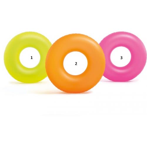INTEX Neon Frost Tubes - 3 Designs 59262 6941057452623