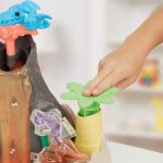 Hasbro Play-Doh Slime Dino Crew Lava Bones Island Volcano Playset For Children 4 Years And Up, Non-Toxic F1500 5010993884803
