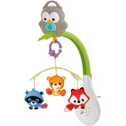 Mattel Περιστρεφόμενο Με Ζωάκια 3-Σε-1 CDM84 887961045444